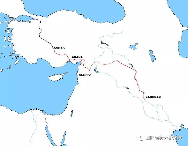 1903年开始筹备巴格达-柏林铁路