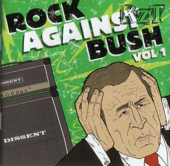 摇滚对抗布什 第一辑封面
