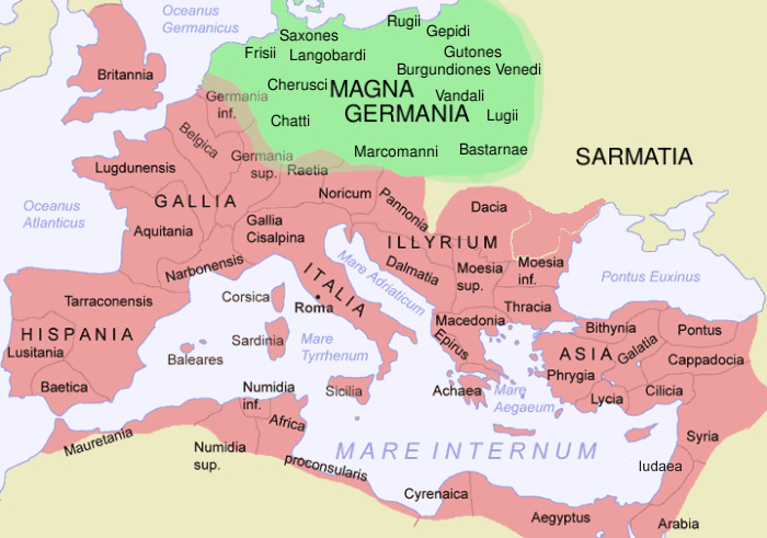 罗马帝国和日耳曼尼亚