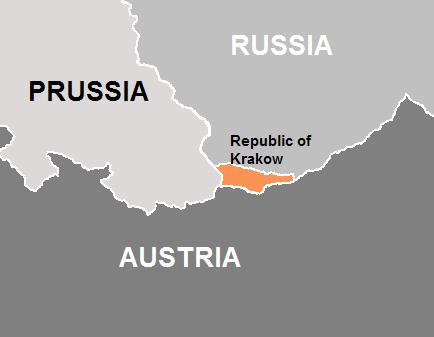 克拉科夫共和国位置